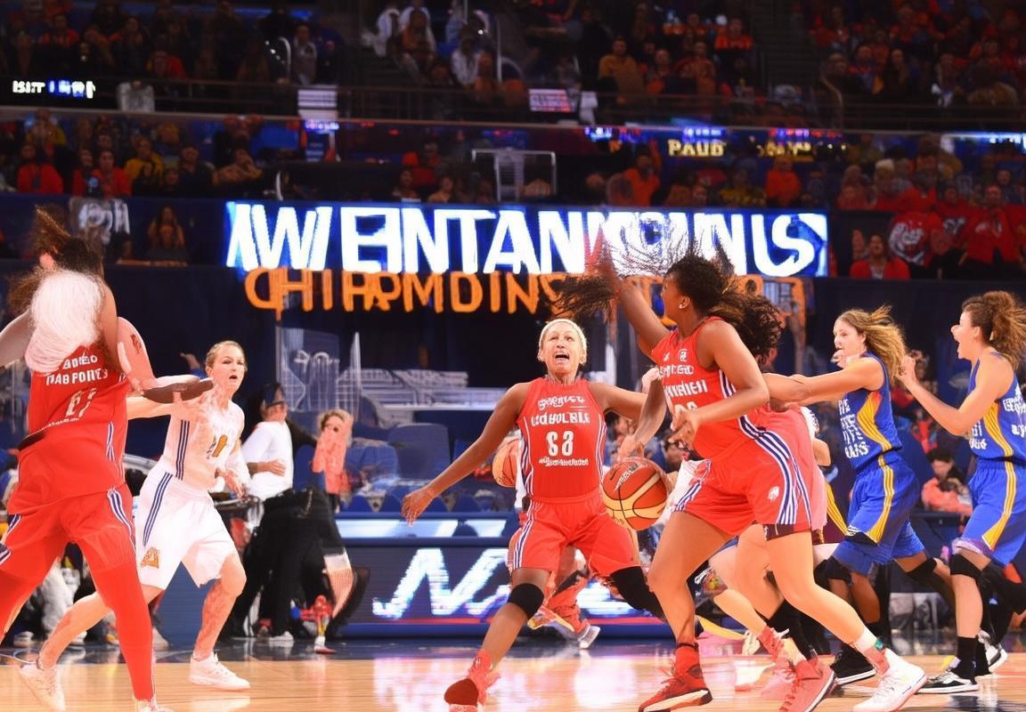 2017WNBA巅峰对决：飞马VS天空赛事回顾(图3)